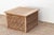 Wood Finely Carved Floral Jali Square Coffee Table For Sale - Image 7 of 9