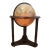 Vintage Replogle Heirloom 16" Illuminated Floor Globe For Sale