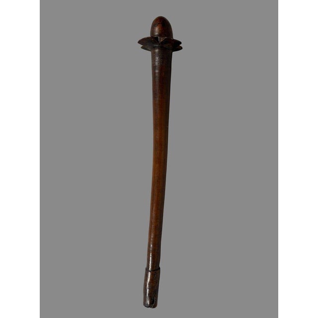 Phallic war club with a phallic head, Kanak, New Caledonia For Sale - Image 4 of 5
