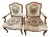 1940s French Louis XV Style Fauteuils (Open Armchairs) For Sale