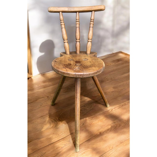 Chair in Mulberry, 1850s For Sale - Image 13 of 16
