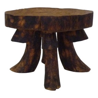 Antique French Milking Stool, 1800s For Sale