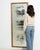 20th Century French Faux Bamboo Carved Wood Wall Mirror For Sale - Image 4 of 8