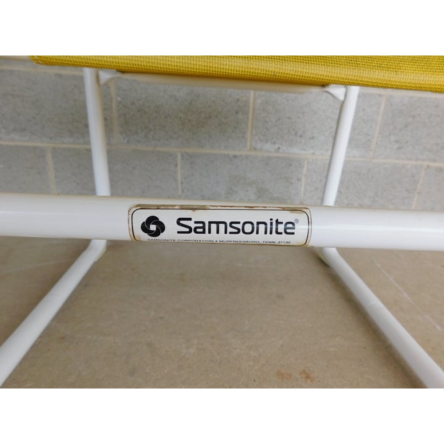 Samsonite Vintage MidCentury Modern 5 Piece Patio Set Chairish