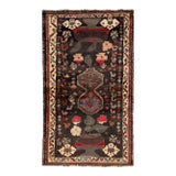 4 X 6 Vintage Handmade Shiraz Persian Wool Rug With Allover Design For Sale