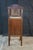 Antique Edwardian Walnut Neoclassical Inlaid Washstand Cabinet With Marble Top & Mirror For Sale - Image 16 of 18