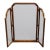 Stickley Furniture Solid Cherry Early American Traditional Style 53" Tri View Mirror 3569 For Sale