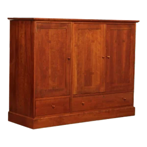 1990s Stickley Mission Collection Cherry Entertainment Unit