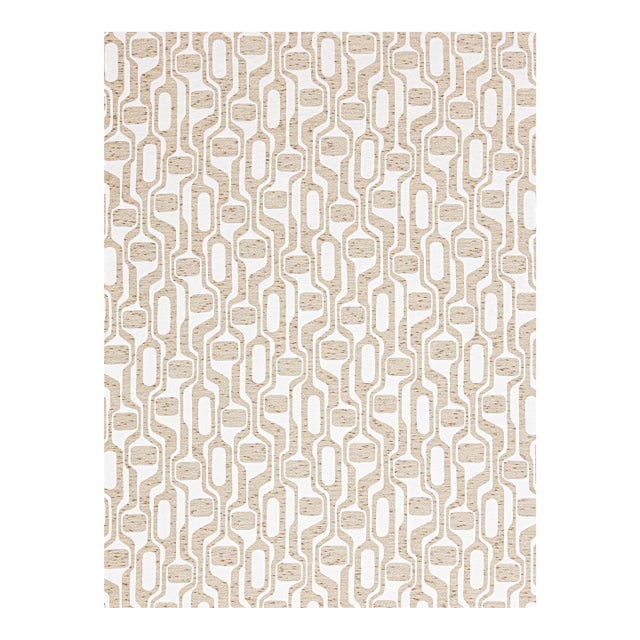 Sample - The House of Scalamandré Telly Fabric, Toast For Sale