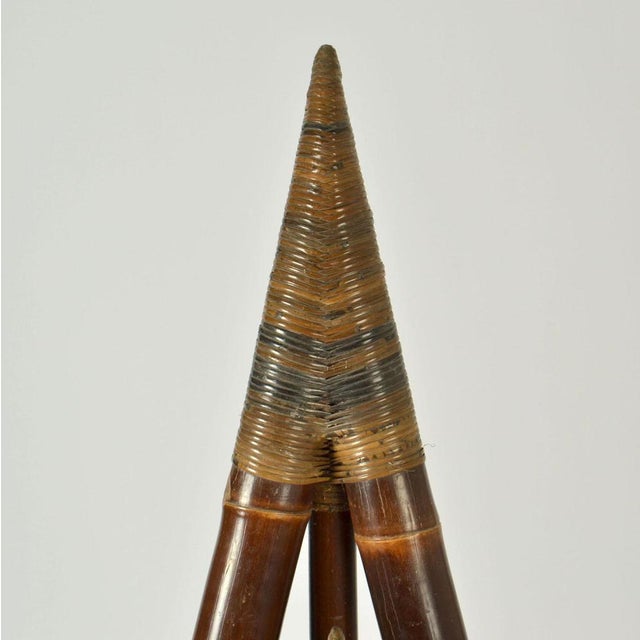 Sculptural Bamboo Chair, 1950s For Sale - Image 11 of 16