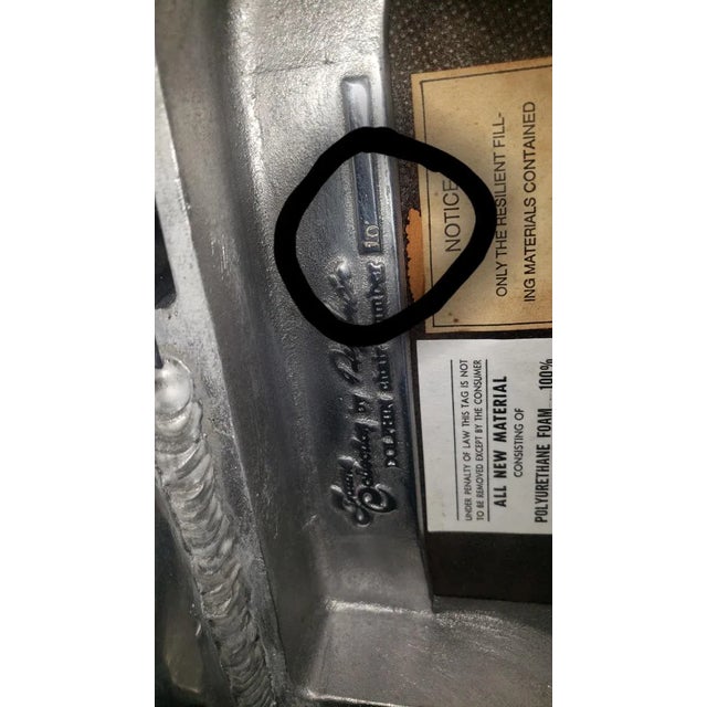 Ray Lewis Cast Aluminum Dolphin Chair For Sale - Image 4 of 8