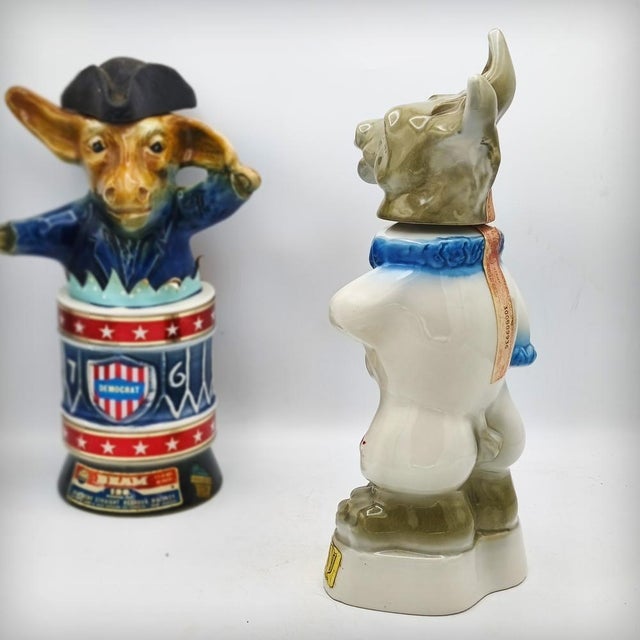 Clown Donkey Ceramic Carafe by Jim Beam, 1968 For Sale - Image 15 of 18