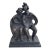 Family Group Bronze Sculpture Modern Art Abstract Marble Figure Art Dali For Sale