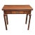 19th Century George III Style Mahogany Fold Top Card Table For Sale
