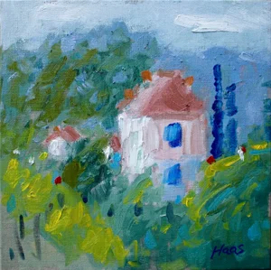 Contemporary Landscape Abstract Oil Painting