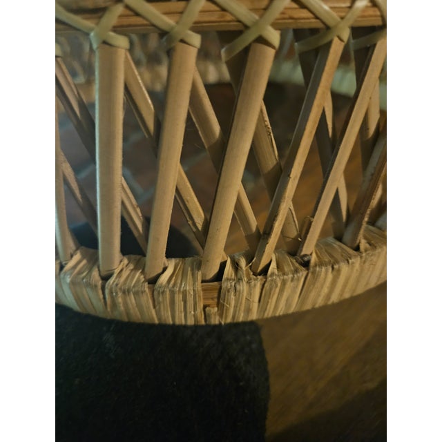 Wood Vintage Boho Chic Plant Stand/Accent Table For Sale - Image 7 of 9