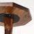 Brown Walnut Nonagonal Side Table With Tripod Base by Michael Maximo For Sale - Image 8 of 9