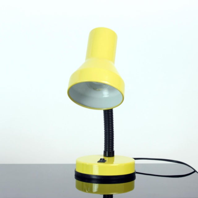 Mid-Century Modern Vintage Adjustable Desk Lamp, Czechoslovakia, 1990s For Sale - Image 3 of 11