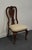 KINCAID FURNITURE Solid Cherry Traditional Queen Anne Style Splat Back Dining Side Chair w. Shell Carving 42.5" High 23.5"...