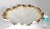 1980s Signed Coastal Glazed Ceramic Seashell Bowl Centerpiece in White & Sand Color For Sale In Miami - Image 6 of 16