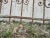 Antique Victorian Iron Garden Fence Element For Sale In Philadelphia - Image 6 of 6