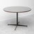Round Table in Wood, Glass and Metal, 1970s For Sale - Image 6 of 11