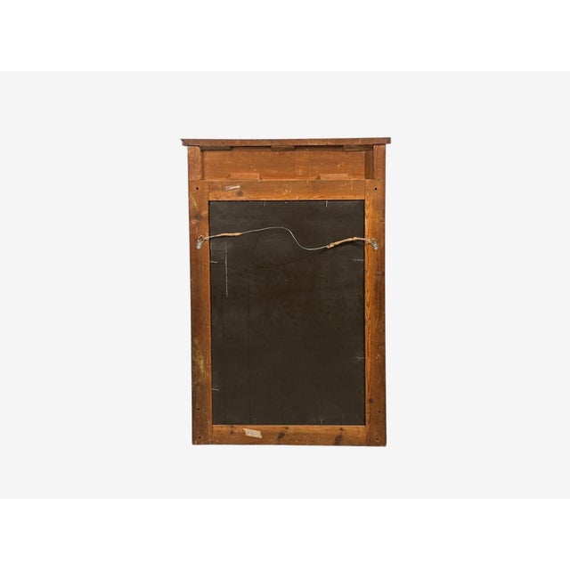Russian Neoclassical, Wall Mirror, Mahogany, Bronze, Baltic States, 1860s For Sale - Image 10 of 13