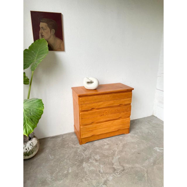 Vintage Pine Chest of Drawers, 1980s For Sale - Image 4 of 18