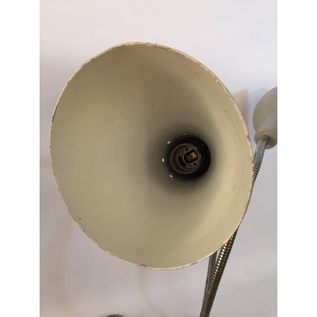 1960s Double Goose Neck Table Lamp in the Manner of Kurt Versen For Sale - Image 5 of 9