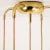 Gold Cascading Textured Glass and Brass Chandelier, Austria, 1960s For Sale - Image 8 of 10