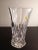 Capri Crystal Italy Clear Crystal Vase For Sale - Image 10 of 10