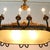 Gold Chandelier in Gilded Bronze and Green Lacquered Metal For Sale - Image 8 of 18