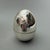 800 Silver Egg Engraved Jewelry Container For Sale - Image 3 of 11