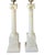 Hollywood Regency Mid 19th Century Hand Carved Italian Alabaster Neoclassical Column Table Lamps - a Pair For Sale - Image 3 of 18
