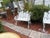 Pair of White Antique Style Cast Iron Figural Seasons Garden Bench For Sale In West Palm - Image 6 of 9