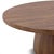 Modern tropical style warm solid mango wood coffee table with round top and pedestal base. Simple clean design and easily...