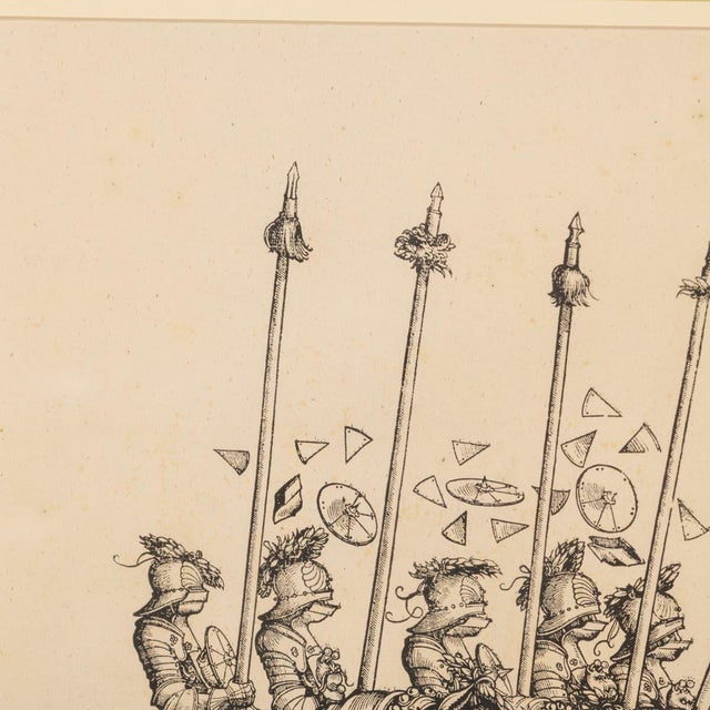 Hans Burgkmair the Elder, Triumphs of Maximilian, 1800s, Woodcut, Set of 3 For Sale - Image 11 of 18