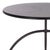 Spritely Home Saburo Ronin Accent Table in Black, 22" For Sale - Image 4 of 8