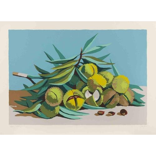 Lithograph on paper. Hand signed and numbered. Edition of 150. Excellent condition. This piece is attributed to the...