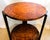 Theodore Alexander 1990s Theodore Alexander Art Deco Style Round Wood and Glass Center / End Table For Sale - Image 4 of 9