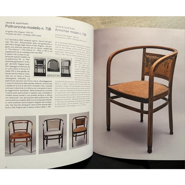 Secessionistic Model 721 Armchair by Otto Wagner for Jacob & Josef Kohn / Depeschenbüro of Die Zeit, Vienna, Austria, 1902 For Sale - Image 18 of 18