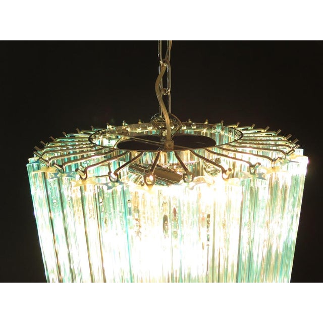 Murano Crystal Prism Chandeliers, 1990s, Set of 2 For Sale - Image 17 of 18