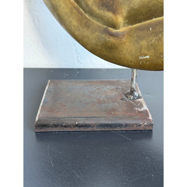 Domenico Calabrone Bronze Modernist Sculpture of Female Torso - Brazil 1980s For Sale - Image 12 of 14