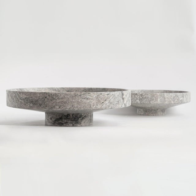 Introducing the xl silver travertine narrow bowl our best-selling narrow bowl is now available in a larger size! the xl...