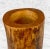 Contemporary Vintage Boho Organic Natural Mango Wood Pillar Vase For Sale - Image 3 of 8