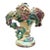 Vintage Iron Floral Urn Doorstop For Sale