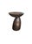Wood Solid Mango Wood Side Table With Espresso Finish, Modern Organic For Sale - Image 7 of 7