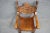 Victorian Quarter Sawn Oak Savonarola Chair For Sale - Image 4 of 12
