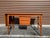 Vintage mid century Danish modern desk from Elsteds. This desk has a unique design where the drawers can slide to either...