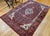 Red Vintage Persian Bidjar Rug, Hand-Knotted Wool, Herati Geometric Pattern, Red & Ivory, 5x8 For Sale - Image 8 of 16